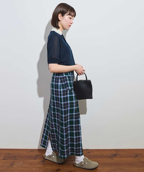 fig Ｌondon（フィグロンドン）の「●Olive skirt（スカート・レディース・グリーン・FREE）」の21枚目の写真