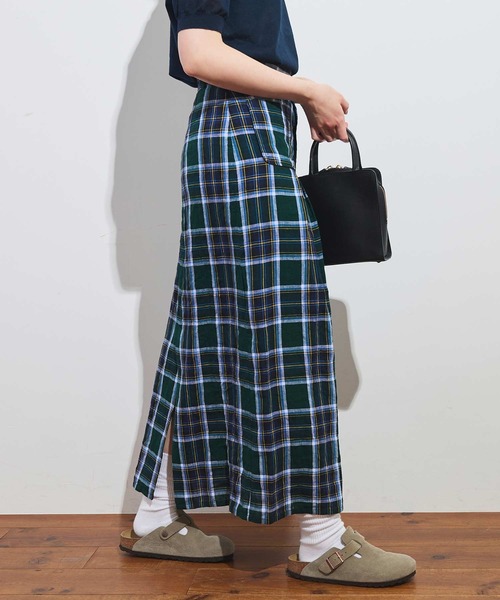 fig Ｌondon（フィグロンドン）の「●Olive skirt（スカート・レディース・グリーン・FREE）」の22枚目の写真