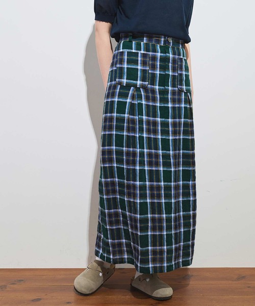 fig Ｌondon（フィグロンドン）の「●Olive skirt（スカート・レディース・グリーン・FREE）」の9枚目の写真