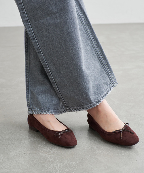 LE TALON(ルタロン)の「《追加2》フレンチスクエアバレエ(バレエシューズ・レディース・ナチュラル/ブラック系その他/ブラウン/イエロー/ブルー系その他・25cm/25.5cm/26cm/21.5/22cm/22.5cm/23cm/23.5cm/24cm/24.5cm)」の15枚目の写真