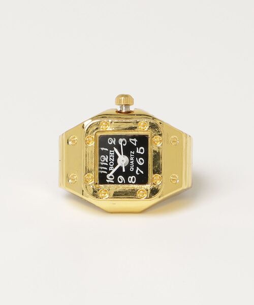 ROOPTOKYO(ループトウキョウ)の「OKUOKU 0909/オクオク watch ring 指輪時計 フリーサイズ oku-ring-g2 秋物 秋服 2026年秋冬(リング・レディース・シルバー系その他2/ホワイト系その他2/ゴールド系その他3/ゴールド系その他2/ブラック系その他2/ローズ/ブラック系その他/ゴールド系/シルバー系その他3/ホワイト系その他/ゴールド系4/ゴールド系7/ゴールド系5/ゴールド系その他/シルバー系その他/ゴールド系1/ゴールド系8/ゴールド系6/ゴールド系3/ゴールド系2/ピンク系その他5/シルバー系1/ピンクゴールド/ブラック系その他4/レオパード/シルバー/シルバー系その他4/シルバー系2/ホワイト系その他4・FREE)」の20枚目の写真