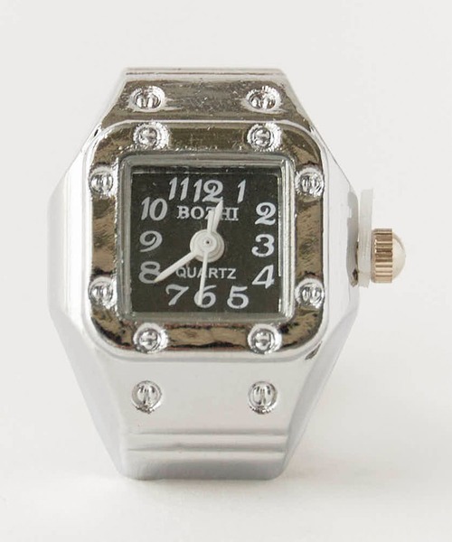 ROOPTOKYO(ループトウキョウ)の「OKUOKU 0909/オクオク watch ring 指輪時計 フリーサイズ oku-ring-g2 秋物 秋服 2026年秋冬(リング・レディース・シルバー系その他2/ホワイト系その他2/ゴールド系その他3/ゴールド系その他2/ブラック系その他2/ローズ/ブラック系その他/ゴールド系/シルバー系その他3/ホワイト系その他/ゴールド系4/ゴールド系7/ゴールド系5/ゴールド系その他/シルバー系その他/ゴールド系1/ゴールド系8/ゴールド系6/ゴールド系3/ゴールド系2/ピンク系その他5/シルバー系1/ピンクゴールド/ブラック系その他4/レオパード/シルバー/シルバー系その他4/シルバー系2/ホワイト系その他4・FREE)」の5枚目の写真