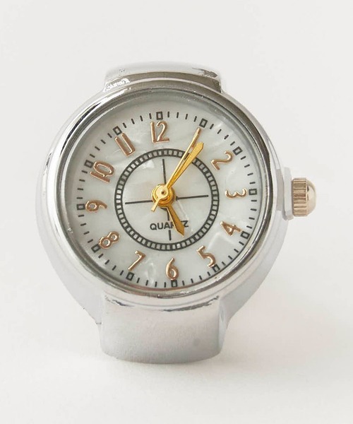 ROOPTOKYO(ループトウキョウ)の「OKUOKU 0909/オクオク watch ring 指輪時計 フリーサイズ oku-ring-g2 秋物 秋服 2026年秋冬(リング・レディース・シルバー系その他2/ホワイト系その他2/ゴールド系その他3/ゴールド系その他2/ブラック系その他2/ローズ/ブラック系その他/ゴールド系/シルバー系その他3/ホワイト系その他/ゴールド系4/ゴールド系7/ゴールド系5/ゴールド系その他/シルバー系その他/ゴールド系1/ゴールド系8/ゴールド系6/ゴールド系3/ゴールド系2/ピンク系その他5/シルバー系1/ピンクゴールド/ブラック系その他4/レオパード/シルバー/シルバー系その他4/シルバー系2/ホワイト系その他4・FREE)」の11枚目の写真