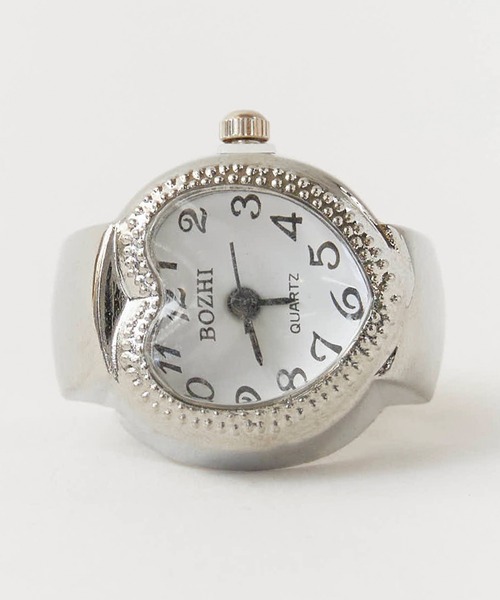 ROOPTOKYO(ループトウキョウ)の「OKUOKU 0909/オクオク watch ring 指輪時計 フリーサイズ oku-ring-g2 秋物 秋服 2026年秋冬(リング・レディース・シルバー系その他2/ホワイト系その他2/ゴールド系その他3/ゴールド系その他2/ブラック系その他2/ローズ/ブラック系その他/ゴールド系/シルバー系その他3/ホワイト系その他/ゴールド系4/ゴールド系7/ゴールド系5/ゴールド系その他/シルバー系その他/ゴールド系1/ゴールド系8/ゴールド系6/ゴールド系3/ゴールド系2/ピンク系その他5/シルバー系1/ピンクゴールド/ブラック系その他4/レオパード/シルバー/シルバー系その他4/シルバー系2/ホワイト系その他4・FREE)」の4枚目の写真