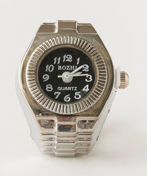 ROOPTOKYO(ループトウキョウ)の「OKUOKU 0909/オクオク watch ring 指輪時計 フリーサイズ oku-ring-g2 秋物 秋服 2026年秋冬(リング・レディース・シルバー系その他2/ホワイト系その他2/ゴールド系その他3/ゴールド系その他2/ブラック系その他2/ローズ/ブラック系その他/ゴールド系/シルバー系その他3/ホワイト系その他/ゴールド系4/ゴールド系7/ゴールド系5/ゴールド系その他/シルバー系その他/ゴールド系1/ゴールド系8/ゴールド系6/ゴールド系3/ゴールド系2/ピンク系その他5/シルバー系1/ピンクゴールド/ブラック系その他4/レオパード/シルバー/シルバー系その他4/シルバー系2/ホワイト系その他4・FREE)」の6枚目の写真