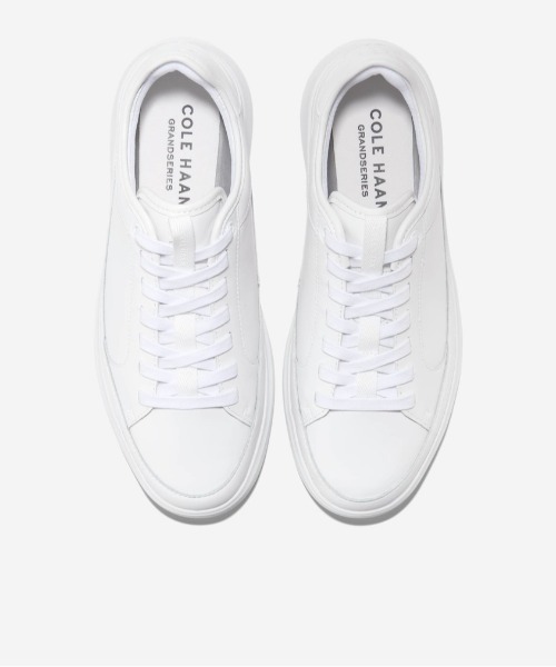 COLE HAAN（コールハーン）の「グランドプロ オールデイ コート スニーカー レザー mens（スニーカー・メンズ・ホワイト・9/8/8.5/9.5/7/7.5/10/10.5/11）」の8枚目の写真