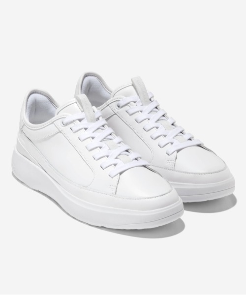 COLE HAAN（コールハーン）の「グランドプロ オールデイ コート スニーカー レザー mens（スニーカー・メンズ・ホワイト・9/8/8.5/9.5/7/7.5/10/10.5/11）」の4枚目の写真