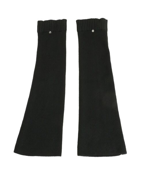 EMODA（エモダ）の「チャームフレアレッグウォーマー（レッグウォーマー・レディース・グレー/ブラック・FREE）」の4枚目の写真