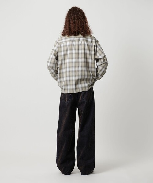 MONKEY TIME(モンキータイム)の「コットン クロップド シャツ(シャツ/ブラウス・メンズ・その他1/ホワイト/ロイヤルブルー・XL/L/M/S)」の20枚目の写真