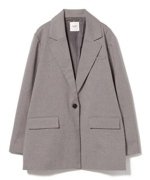 Bark チェック柄 テーラードジャケット チェック柄 ビッグ テーラードジャケット（テーラードジャケット