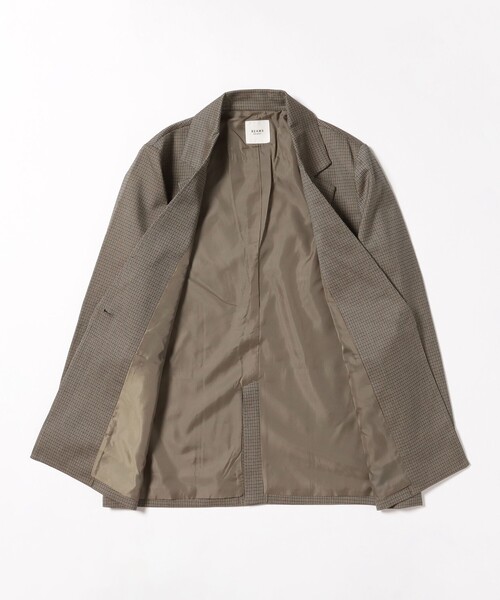 チェック柄 ビッグ テーラードジャケット（テーラードジャケット