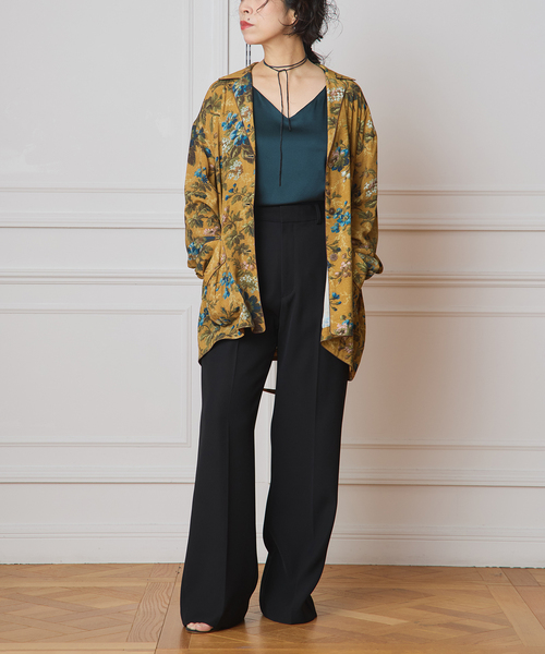 IENA LA BOUCLE（イエナラブークル）の「IENA LA BOUCLE Vintageプリントシャツジャケット（その他アウター・レディース・ブラウン・FREE）」の7枚目の写真