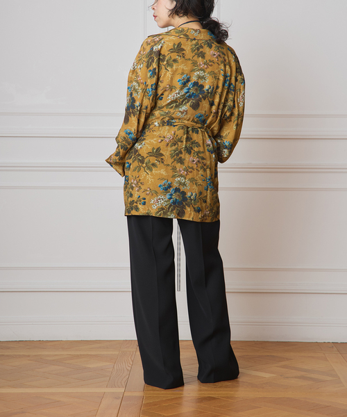 IENA LA BOUCLE（イエナラブークル）の「IENA LA BOUCLE Vintageプリントシャツジャケット（その他アウター・レディース・ブラウン・FREE）」の9枚目の写真