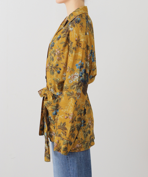 IENA LA BOUCLE（イエナラブークル）の「IENA LA BOUCLE Vintageプリントシャツジャケット（その他アウター・レディース・ブラウン・FREE）」の13枚目の写真