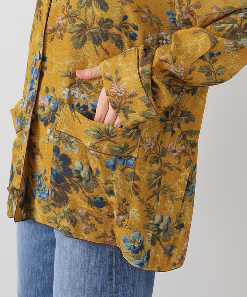 IENA LA BOUCLE（イエナラブークル）の「IENA LA BOUCLE Vintageプリントシャツジャケット（その他アウター・レディース・ブラウン・FREE）」の17枚目の写真