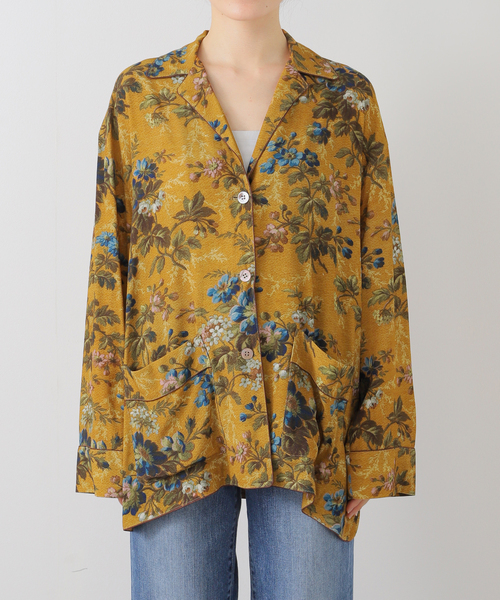 IENA LA BOUCLE（イエナラブークル）の「IENA LA BOUCLE Vintageプリントシャツジャケット（その他アウター・レディース・ブラウン・FREE）」の19枚目の写真