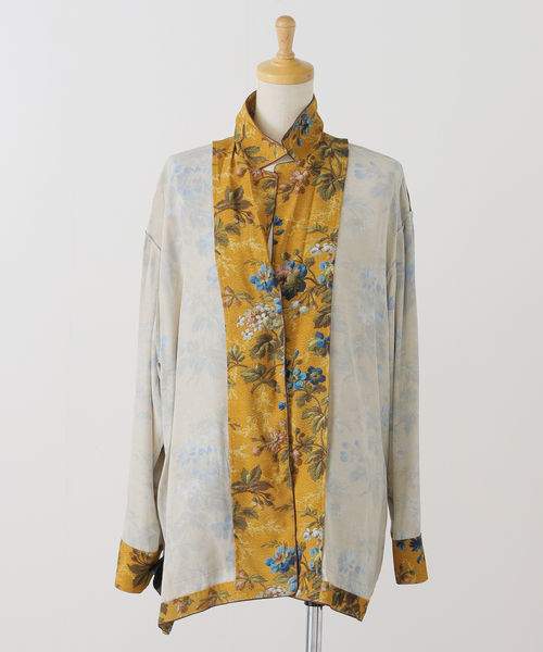 IENA LA BOUCLE（イエナラブークル）の「IENA LA BOUCLE Vintageプリントシャツジャケット（その他アウター・レディース・ブラウン・FREE）」の20枚目の写真