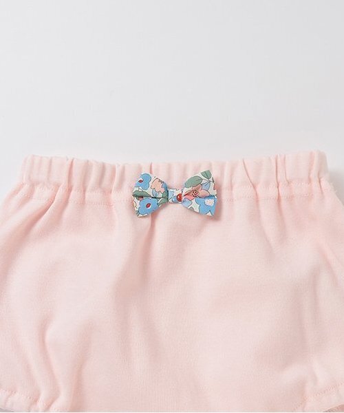 sense of wonder(センスオブワンダー)の「小花柄フリルブルマ(その他ベビー用品・キッズ・レモンイエロー/ピンク・70-90cm)」の5枚目の写真
