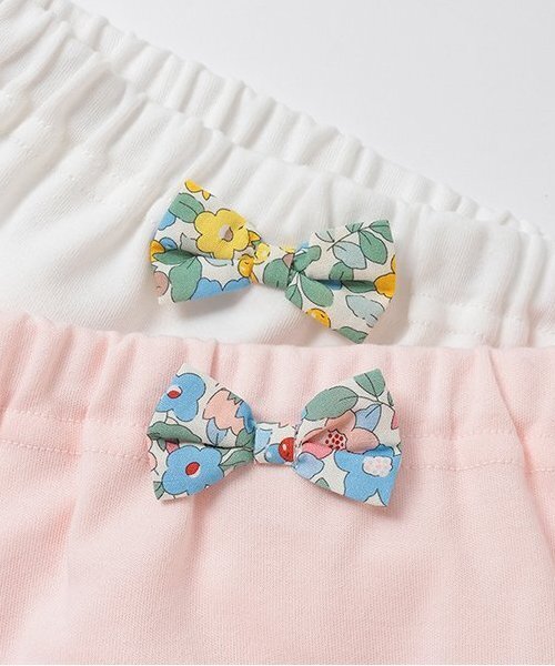 sense of wonder(センスオブワンダー)の「小花柄フリルブルマ(その他ベビー用品・キッズ・レモンイエロー/ピンク・70-90cm)」の6枚目の写真