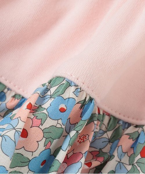sense of wonder(センスオブワンダー)の「小花柄フリルブルマ(その他ベビー用品・キッズ・レモンイエロー/ピンク・70-90cm)」の8枚目の写真
