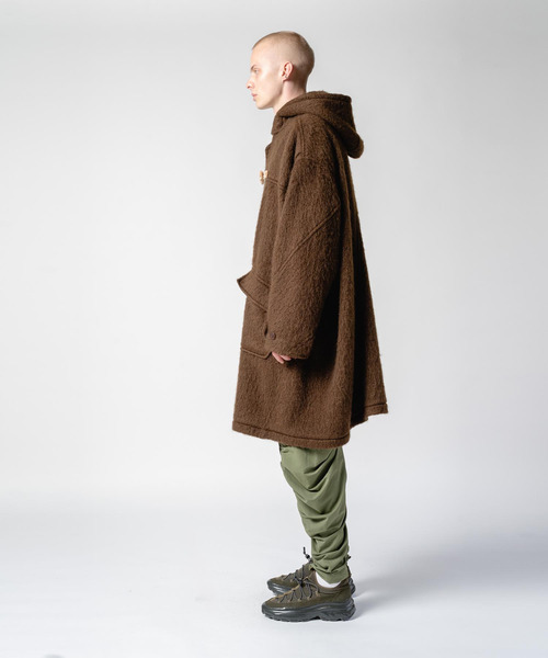 ジャケット・アウター Camphor Wood [wool shaggy duffle coat] double breasted wool shaggy duffle coat – CAMPHOR WOOD - OFFICIAL