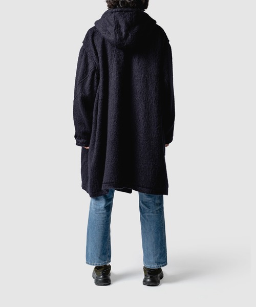 yoshiokubo（ヨシオクボ）の「yoshiokubo ヨシオクボ / SHAGGY TWIST DUFFLE COAT シャギーツイストダッフルコート / YKF25512（ダッフルコート・メンズ・ブラウン/ブラック・1/2/3）」の7枚目の写真