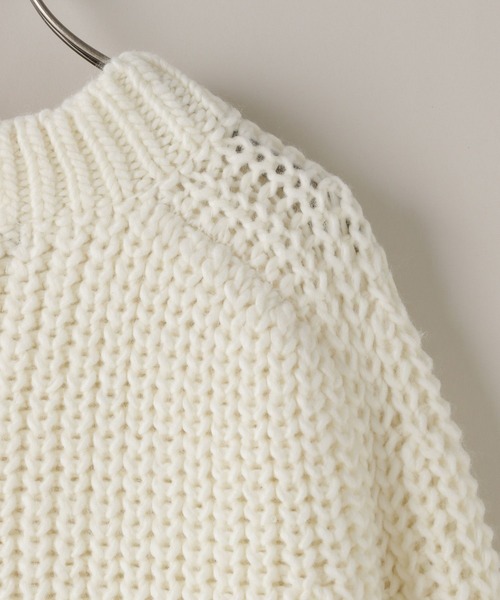 LOWRYS FARM（ローリーズファーム）の「【LFM(U)】アゼオーバーニット　 571343（ニット/セーター・メンズ・ブルー/ブラック/ブラウン/ホワイト・MEDIUM/LARGE）」の11枚目の写真