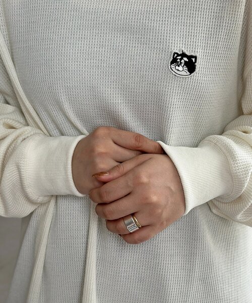 CPCM(シーピーシーエム)の「【ANYMAL】レイヤードロンT(Tシャツ/カットソー・メンズ・ネイビー/グレー/ブラック/オレンジ・SMALL/MEDIUM/LARGE)」の8枚目の写真