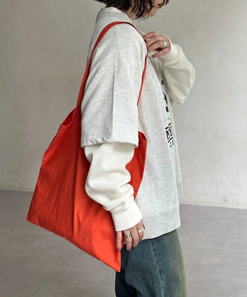 CPCM(シーピーシーエム)の「【ANYMAL】レイヤードロンT(Tシャツ/カットソー・メンズ・ネイビー/グレー/ブラック/オレンジ・SMALL/MEDIUM/LARGE)」の15枚目の写真