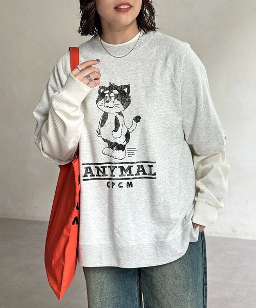 ANYMAL】レイヤードロンT（Tシャツ/カットソー）｜CPCM