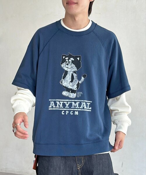 tシャツ 「ANYMAL」レイヤードロンT レディース メンズ ANYMAL】レイヤードロンT | ファッション通販サイト NUGU
