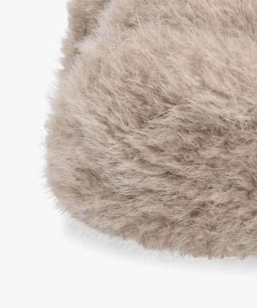 OVERRIDE（オーバーライド）の「OVERRIDE  MINI FUR TRAPPER SGP / オーバーライド（ハット・レディース・ホワイト/ピンク/ベージュ・57~59cm）」の20枚目の写真