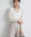 un dix cors(アンディコール)の「トップス(Tシャツ/カットソー)」