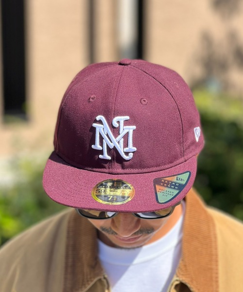 MAGIC NUMBER（マジック ナンバー）の「【MAGIC NUMBER】MAGIC NUMBER × NEW ERA EMBLEM NEWERA CAP RC59FIFTY マジックナンバー × ニューエラ（キャップ・メンズ・マルーン・7 1/4/7 3/8/7 1/2/7 5/8）」の6枚目の写真