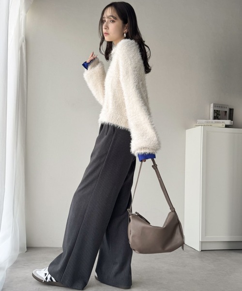 classicalelf(クラシカルエルフ)の「品見え!コーデに合わせて表情が変わる。マルチウェイソフトフェイクレザーショルダーバッグ(ショルダーバッグ・レディース・ベージュ系/ブラック/ブラウン・ONE SIZE)」の17枚目の写真