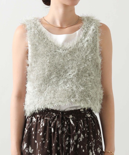 グレディブリリアン ファーショートベスト Gready Brilliantファー