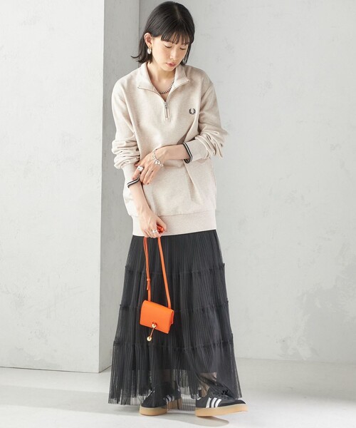 FRED PERRY（フレッドペリー）の「FRED PERRY: M3574 HALF ZIP SHIRT