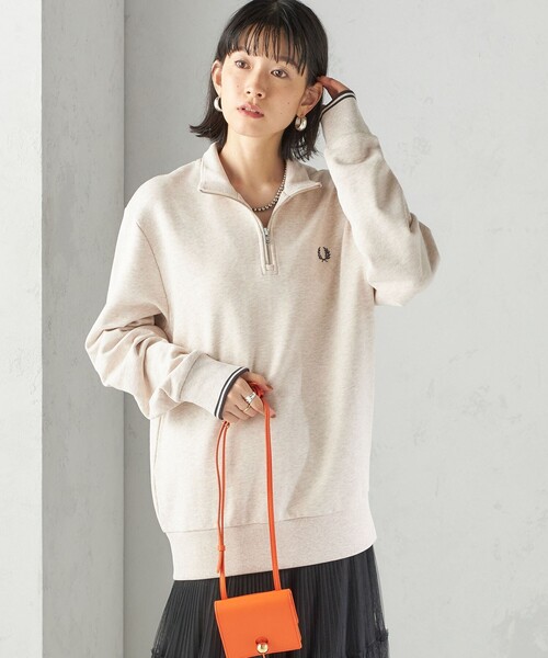 FRED PERRY（フレッドペリー）の「FRED PERRY: M3574 HALF ZIP SHIRT