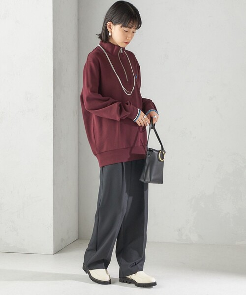 FRED PERRY: M3574 HALF ZIP SHIRT（スウェット）｜FRED PERRY