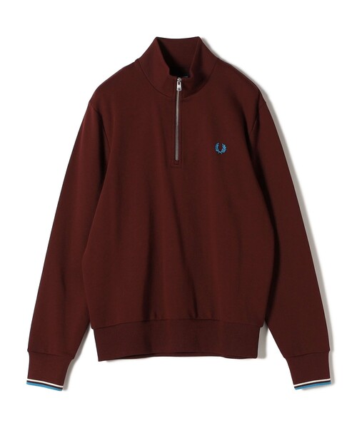 FRED PERRY: M3574 HALF ZIP SHIRT（スウェット）｜FRED PERRY