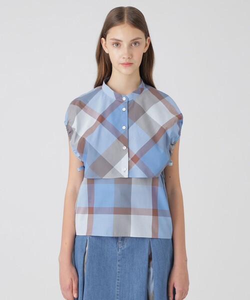 ブルーレーベルクレストブリッジ　ブラウス 36 ファッション 新作 ブラウス ブルーレーベルクレストブリッジ