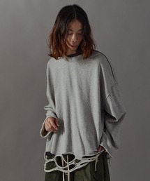 Distressed sweatshirt/ダメージ加工スウェット