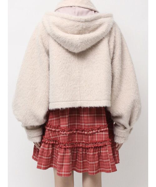 milk shaggy Duffle Coat（ダッフルコート）｜merry jenny（メリー