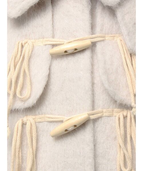 merry jenny(メリージェニー)の「milk shaggy Duffle Coat(ダッフルコート・レディース・オフホワイト/ピンク/ミント・FREE)」の12枚目の写真