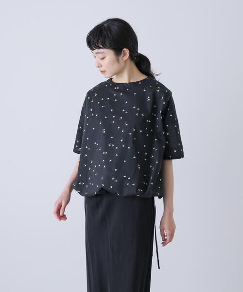 かぐれ kagure ノーカラーブラウスワンピース オーバーサイズ 黒 ブラック かぐれ kagure ノーカラーブラウスワンピース オーバーサイズ 黒