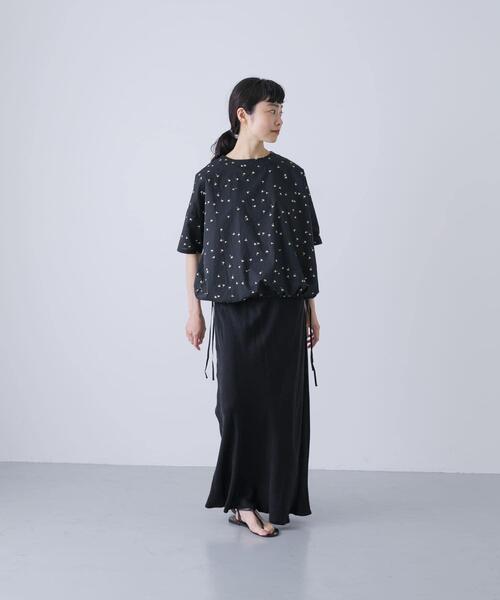 かぐれ（カグレ）の「小花ドロストプルオーバー（シャツ/ブラウス
