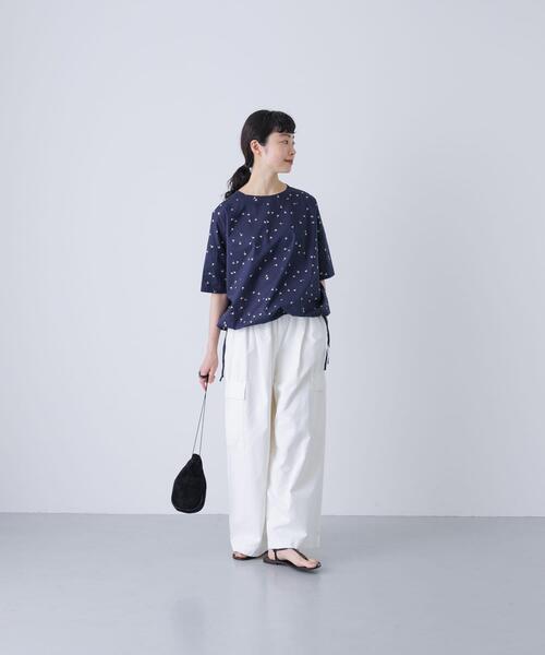 かぐれ（カグレ）の「小花ドロストプルオーバー（シャツ/ブラウス