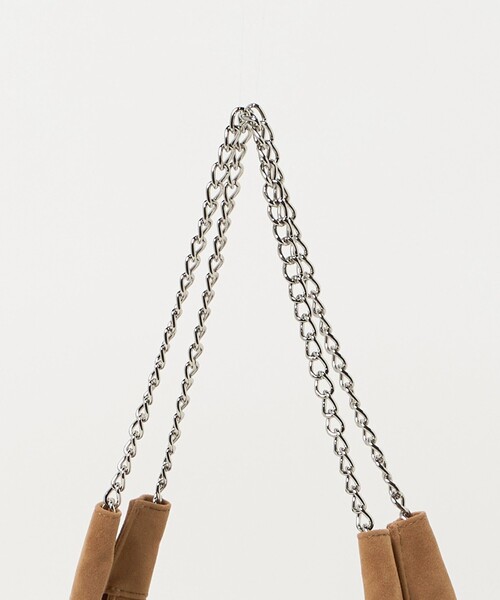 スエードライク チェーン ショルダーバッグ（ショルダーバッグ