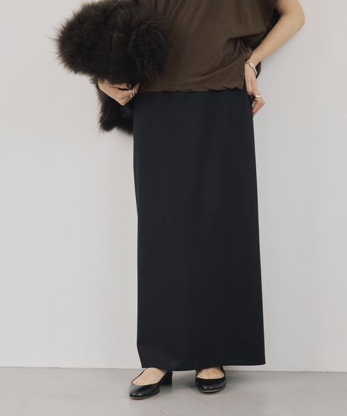 ウールトロストレートスカート（スカート）｜VERMEIL par iena