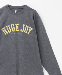 T-GRAPHICS ビッグロゴプリント長袖Tシャツ